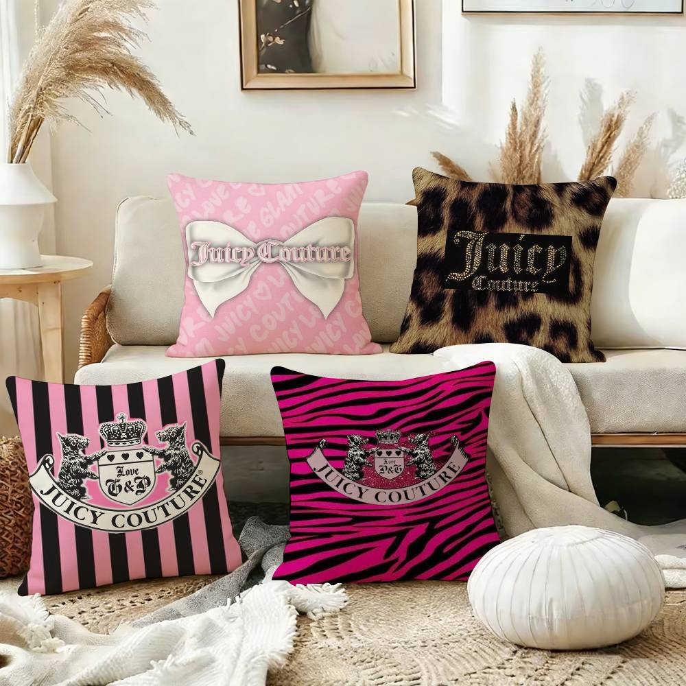 Hot Home Of Textiles - غطاء وسادة مربع الشكل من J-Juicy