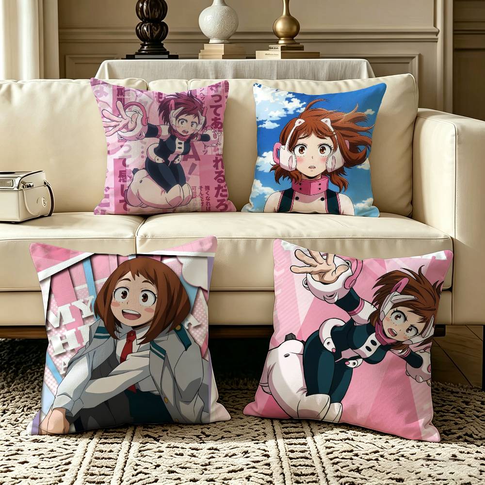 Japanese Home Textiles - أوشاكو أوراراكا - غطاء وسادة مربع