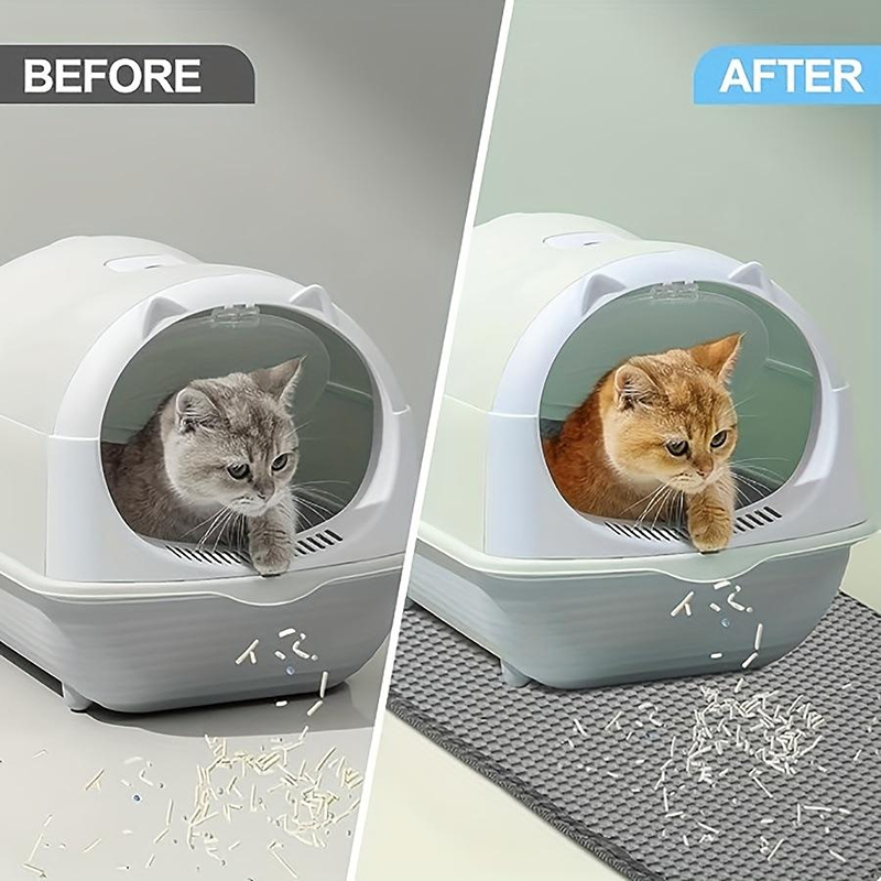 حصيرة فضلات القطط بتصميم طبقتي - مراجعة Mattress Protector Waterproof وسعره