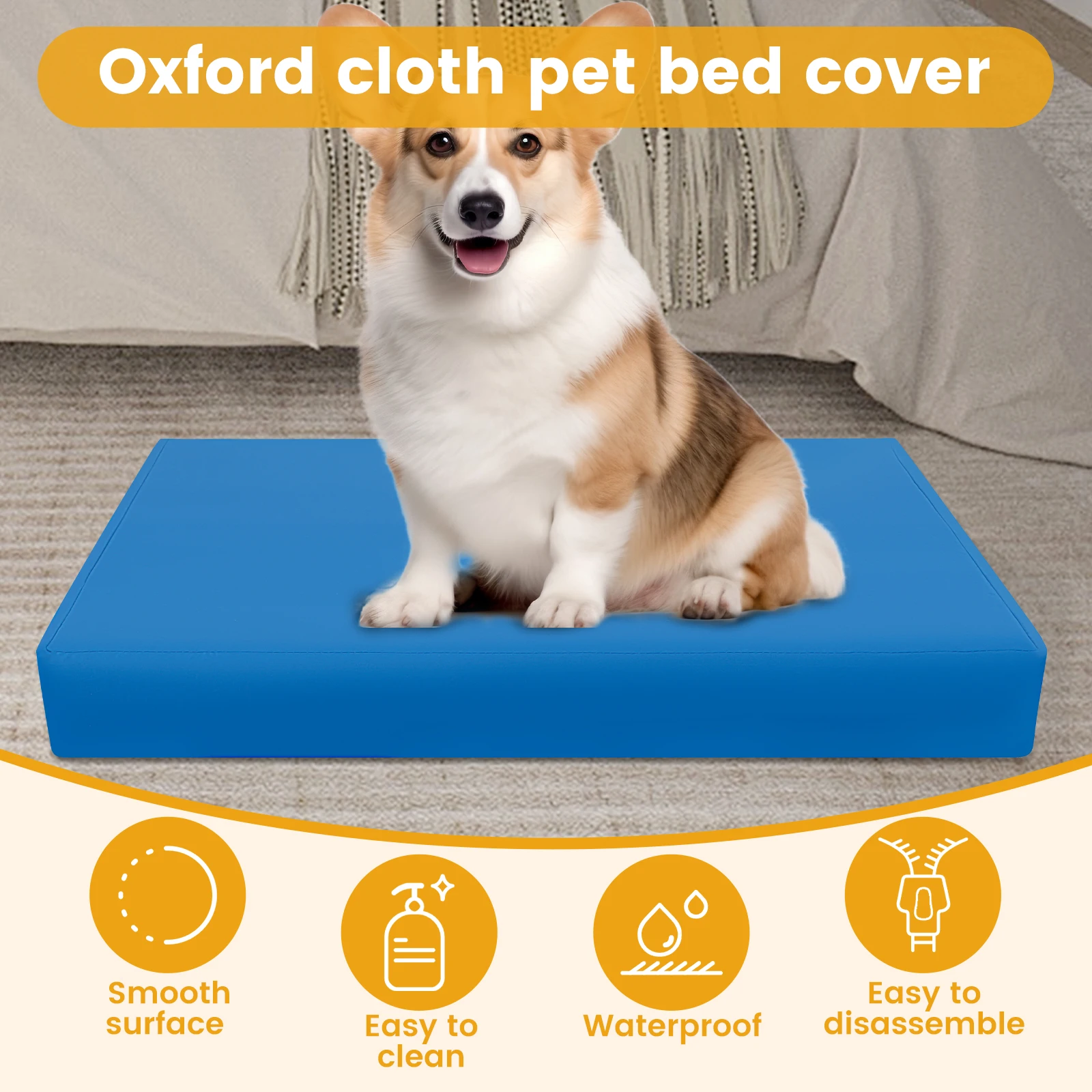 غطاء سرير الكلب أكسفورد القماش - مراجعة Mattress Protector Waterproof وسعره