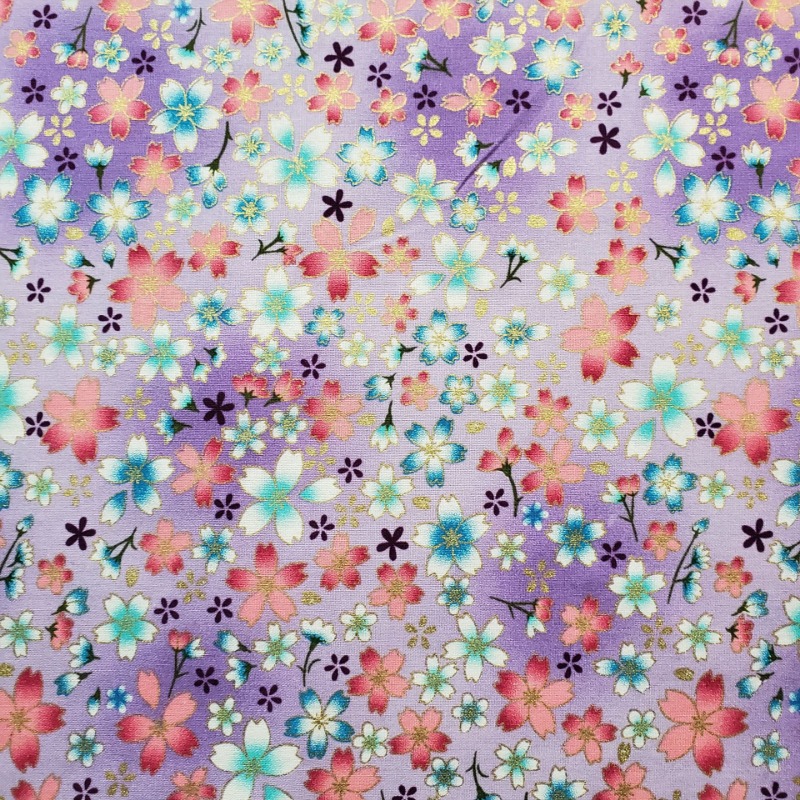 القطن الذهب احباط قماش مطبوع ا - مراجعة Japanese Home Textiles وسعره