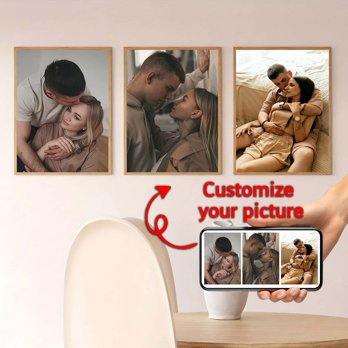 لوحة ثلاثية الأبعاد - إطار خشب - مراجعة Home Textile وسعره