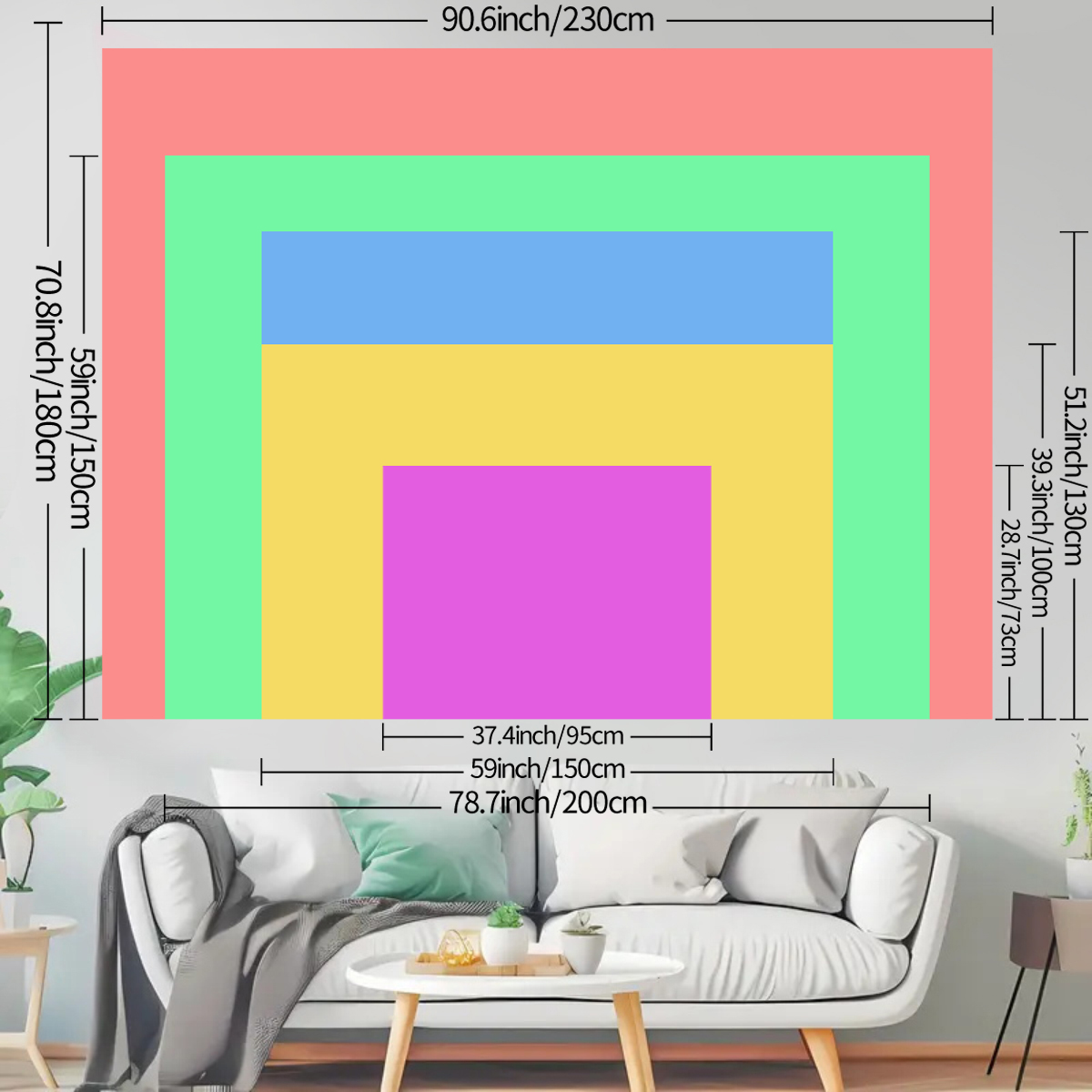 قطعة واحدة من نسيج معلق مخصص ب - مراجعة Home Textile وسعره