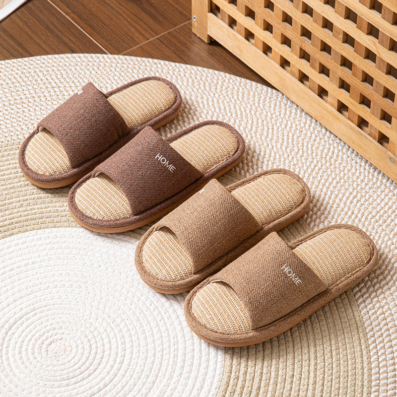 شباشب نسائية منزلية من الكتان  - مراجعة Home Textile وسعره