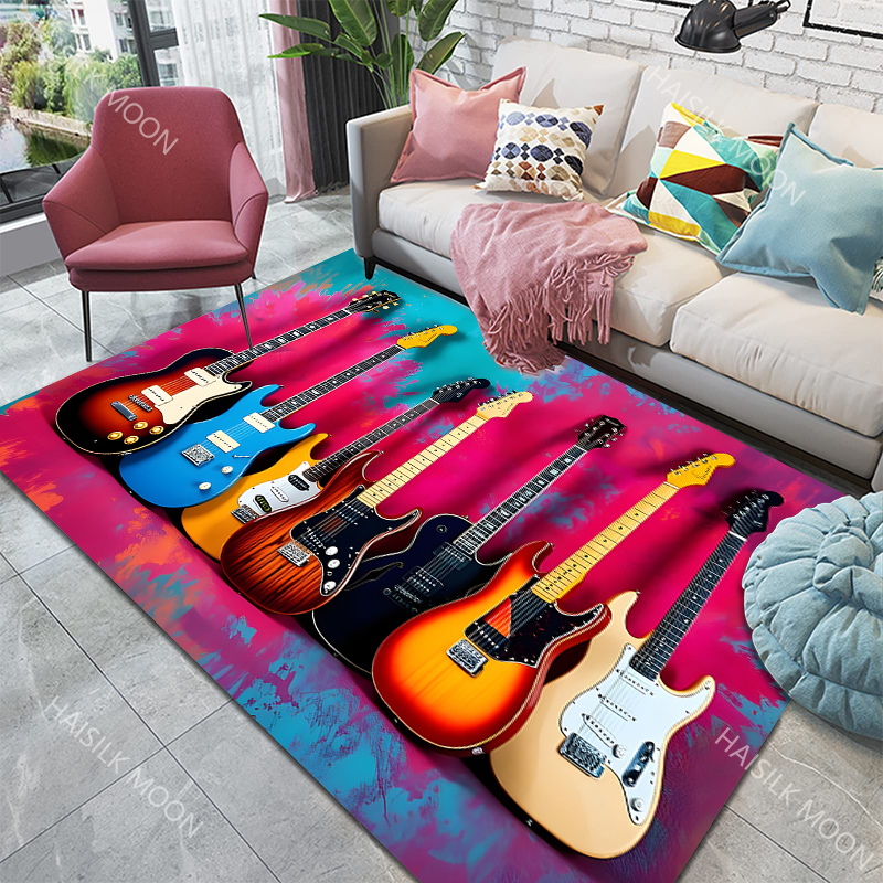 عشاق الموسيقى روك الغيتار نمط  - مراجعة Luxury Home Textiles Usa وسعره