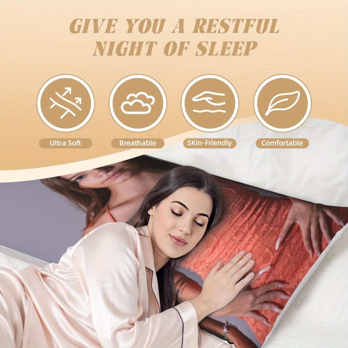غطاء وسادة مخصص بصورة شخصية -  - مراجعة Home Textile وسعره