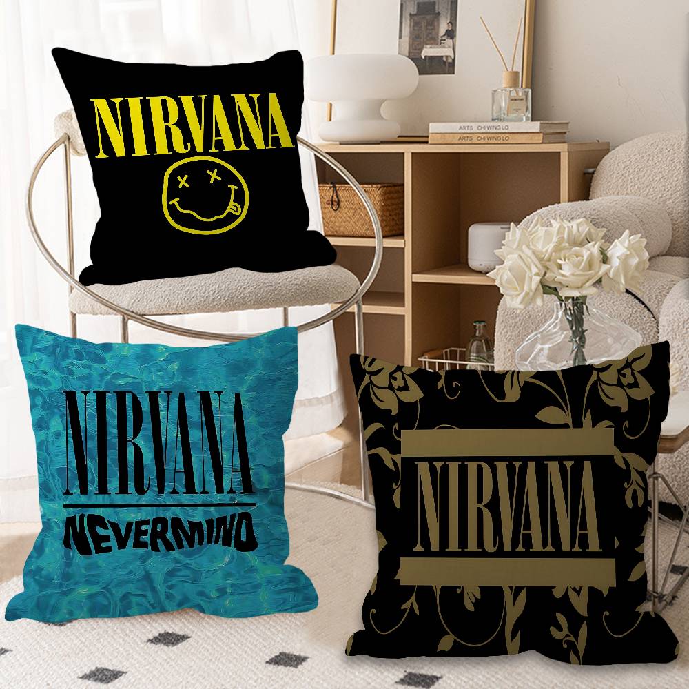 غطاء وسادة N-Nirvanas من Band  - مراجعة Hot Home Of Textiles وسعره