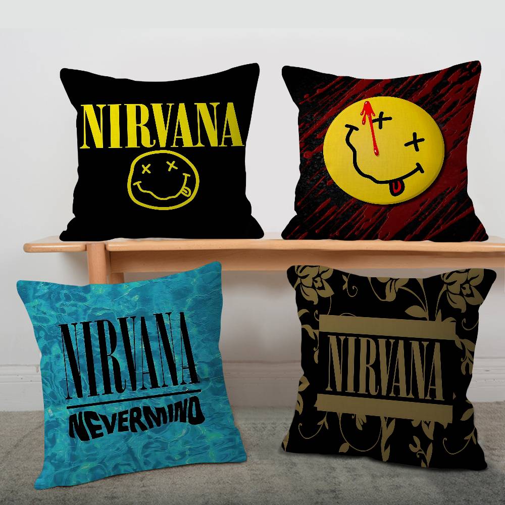 غطاء وسادة N-Nirvanas من Band  - مراجعة Hot Home Of Textiles وسعره